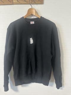 猫の刺繍　スウェット