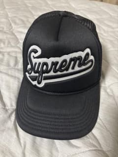 Supreme 26ssメッシュキャップ ブラック - メルカリ
