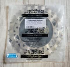 【未使用•廃盤】SUNSTAR 林道制歯 520-42T 3-3619-42 未使用•廃盤】SUNSTAR 林道制歯 520-42T 3-3619-42 - メルカリ