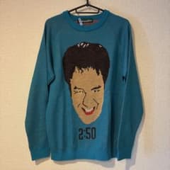 希少品】PUNK DRUNKERS ニットセーター L ターコイズ - メルカリ