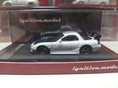 イグニッションモデル1/64 RX-7 FD3S RE雨宮 White - メルカリ
