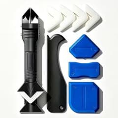 コーキングヘラ 10点セット シーリング仕上げ DIY 工具のサムネイル