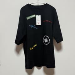 Nissy Naptime 刺繍Tシャツ ブラック Sサイズ 新品タグ付き - メルカリ