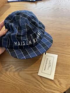 MAISON KITSUNE チェック柄 ベースボールキャップのサムネイル