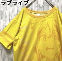 러브라이브! 선샤인!! 구니키다 하나마루 Aqours L 반소매 T셔츠