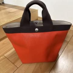 エルベシャプリエ　オレンジ トートバッグのサムネイル