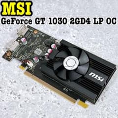 美品 MSI GeForce GT 1030 2GD4 LP OC グラボ - メルカリ