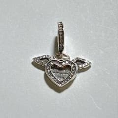 Heart and Angel Wings ダングルチャームのサムネイル