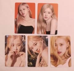 BLACKPINK ROSÉ（ロゼ） トレカ 韓国限定 5枚No.612 - メルカリ