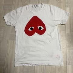 PLAY COMME des GARÇONS Tシャツ ホワイト Mのサムネイル