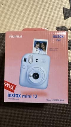 FUJIFILM instax mini 12 パステルブルー 本体 - メルカリ