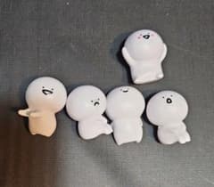문구와 함께 문구 5체 + 속눈썹 푸딩 1체 6체 세트