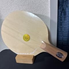 ヒノキ 檜木 単板 卓球 ラケット中国式ペン 中ペン 101g CS 神龍木 