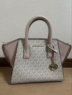 MICHEAL KORS ハンドバッグ ロゴ ピンクのサムネイル