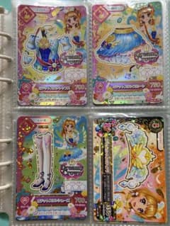 アイカツ オデットスワン プレミアムレア 4枚セットのサムネイル