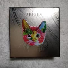 ZEESSEA アイシャドウパレット 猫デザインN02ピンク系のサムネイル
