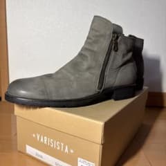 VARISISTA スエード サイドジップブーツ グレー　27cmのサムネイル