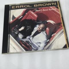 ERROL BROWN / That's how love is CDのサムネイル