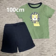 ライオン　半袖パジャマ　100cm 綿100％のサムネイル
