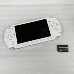 PSP本体 [パール・ホワイト] PSP-3000 バッテリー付 - メルカリ