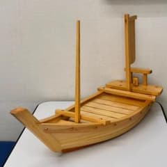 未使用　檜　大漁船　80㎝　舟盛料理　　26118 未使用 檜 大漁船 80㎝ 舟盛料理 26118 - メルカリ