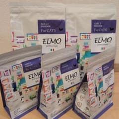 ELMO 室内猫用ドライフード 2kg(2袋) 400g(3袋) - メルカリ