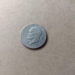 1976年 アメリカ アイゼンハワー 1ドル硬貨 建国200周年記念 - メルカリ