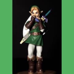 【美品】ゼルダの伝説シリーズamiibo フィギュア【リンク(時オカ)】1体のサムネイル