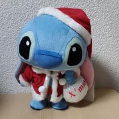 ディズニー スティッチ 動くぬいぐるみ クリスマスサンタ - メルカリ