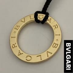 極美品】ブルガリ BVLGARI ゴールド ネックレスチャーム 送料無料