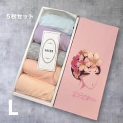 신품 여성 복서 반바지 5 매 세트 L 면 깊이 1 분 길이 스트레칭