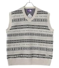 ノースフェイス パープルレーベル　Fair Isle Vest ノースフェイス パープルレーベル Fair Isle Vest - メルカリ