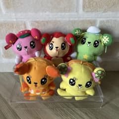 セミコンプ】2003年☆ポップンベリーへんしんマスコット☆ 5体セット 