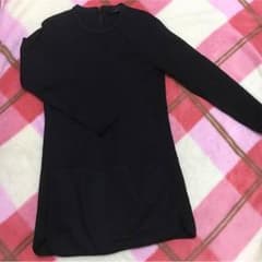 ZARA 素材切り返しワンピのサムネイル