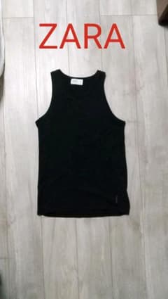 ZARA タンクトップ ブラックのサムネイル