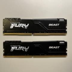 Kingston DDR4-2666 メモリ 32GB (16GB×2)のサムネイル