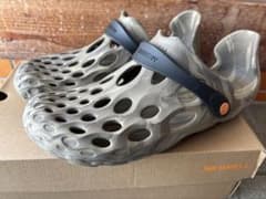 MERRELL メッシュデザイン サンダル グレーのサムネイル