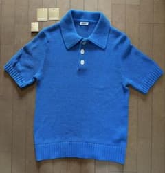 新品　SANDRO サンドロ　メンズ　高級ニット ポロシャツ　XL 新品 SANDRO サンドロ メンズ 高級ニット ポロシャツ XL - メルカリ