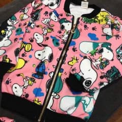 新品☆未使用品☆スヌーピー ジャージ上下SETのサムネイル