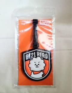 추리 뿌모 전용 신품 BT21 공식 RJ 러기지 태그 네임 태그