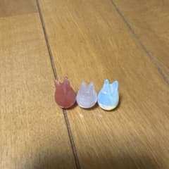 トトロからのおみやげ石　小トトロ　ジブリ　天然石のサムネイル