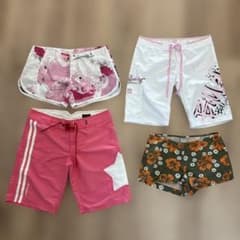 レディース サーフパンツ まとめ売り ビラボン キスマーク4点セットのサムネイル