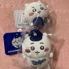 ちいかわ MLB ドジャース カブス マスコット ６点×2セット ちいかわ」たちがMLBコラボして野球選手に！「ドジャース＆カブス