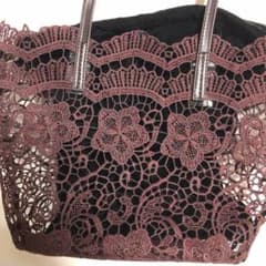 レースバッグ紺とボルドー2点で、3111円です。 Daily russetのサムネイル