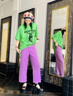 ヒステリックグラマー hotter than hell Tシャツワンピースのサムネイル