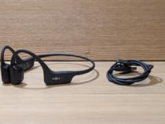 ジャンク品】Shokz OpenRun 骨伝導イヤホン (S803) ブラック - メルカリ