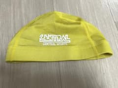 CENTRAL SPORTS 水泳帽 イエロー Mサイズのサムネイル