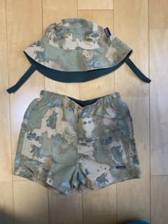 うっちー様専用　パタゴニア　パンツ　帽子　セット　100cmのサムネイル