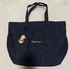 himiko様専用 familiar マザーズバック ネイビーチェック - メルカリ