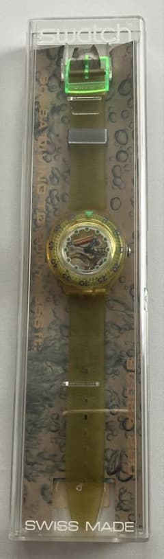 Swatch SCUBA200 スウォッチ スケルトン 腕時計 本体 - メルカリ